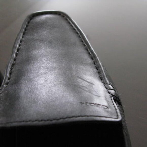 Men's Geox Respira Italian leather loafers 12.5 - Picture 4 of 5